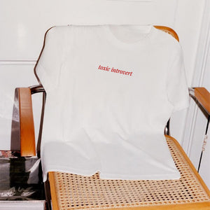 Toxic Introvert Oversized Tshirt