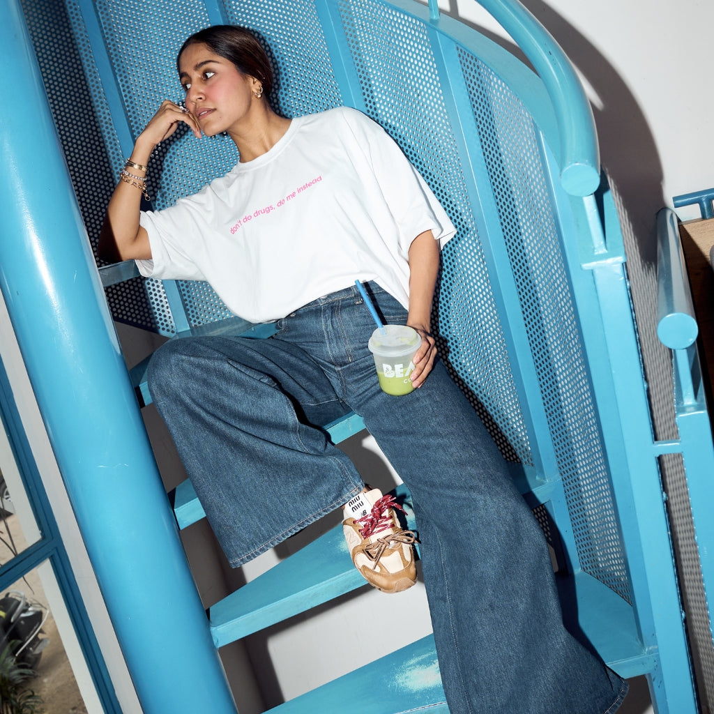 Dont do drugs, do me instead Oversized Tshirt